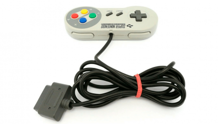 Набір Консоль Nintendo SNES FAT Europe Light Grey Б/У + Геймпад Дротовий Grey 2.2m 2 шт Б/У - Retromagaz, image 6