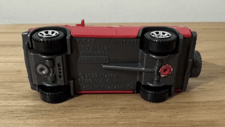 Машинка Большой Город Matchbox 1985 Nissan Pathfinder Off-Road 1:64 HVN45 Red - Retromagaz, image 4