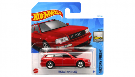 Машинка Базова Hot Wheels '94 Audi Avant RS2 Factory Fresh 1:64 HTC54 Red - Retromagaz, image 1