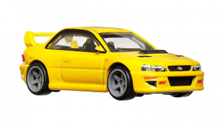 Машинка Premium Hot Wheels '98 Subaru Impreza 22B STi-Version Boulevard 1:64 HKF16 Yellow - Retromagaz, image 6