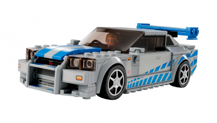 Конструктор Lego "Подвійний Форсаж" Nissan Skyline GT-R (R34) Speed Champions 76917 Новий - Retromagaz, image 2