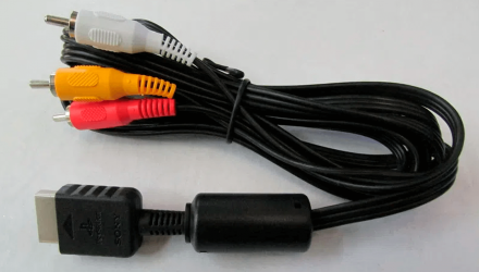 Кабель Sony PlayStation 2 3RCA - AV Multi Out Black 1.5m Б/У Отличный - Retromagaz, image 4