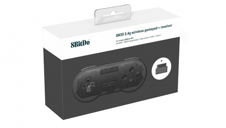 Геймпад Бездротовий 8BitDo SNES SN30 Switch PC 2.4Ghz Trans-Black Новий - Retromagaz, image 5