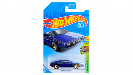 Машинка Базовая Hot Wheels Lotus Esprit S1 Exotics 1:64 FJV90 Blue - Retromagaz, image 1