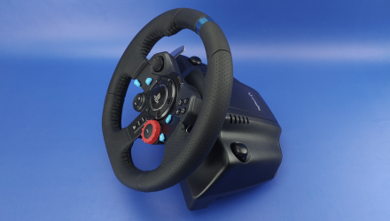 Кермо Дротовий Logitech PlayStation 4 G29 Driving Force Racing Wheel Black Б/У - Retromagaz, image 3