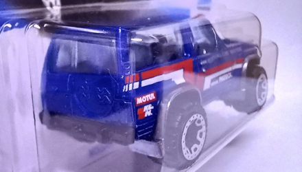 Машинка Базовая Hot Wheels Nissan Patrol Custom J-Imports 1:64 HKK61 Blue - Retromagaz, image 4