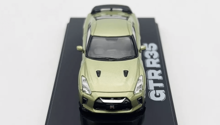 Машинка Premium INNO64 Nissan GT-R (R35) 1:64 Green - Retromagaz, image 4