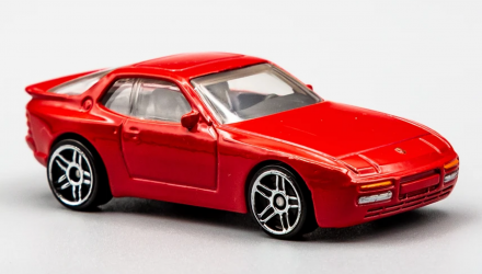 Машинка Базовая Hot Wheels '89 Porsche 944 Turbo Porsche 1:64 GHB54 Red - Retromagaz, image 5