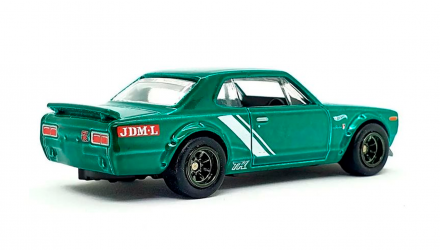 Машинка Базовая Hot Wheels Nissan Skyline H/T 2000GT-X Super Treasure Hunt STH J-Imports 1:64 HCY15 Green - Retromagaz, image 3