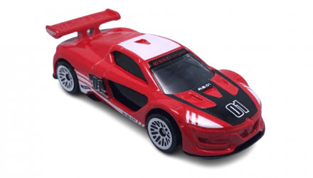 Машинка Базовая Hot Wheels Renault Sport R.S. 01 Turbo 1:64 HKJ38 Red - Retromagaz, image 2