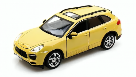 Машинка Bburago Porsche Cayenne Turbo 1:24 Yellow - Retromagaz, image 1