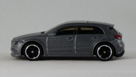 Машинка Базовая Hot Wheels '19 Mercedes-Benz A-Class Nightburnerz 1:64 GHF60 Grey - Retromagaz, image 4