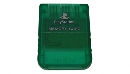 Карта Памяти Sony PlayStation 1 2MB Trans-Green Б/У - Retromagaz, image 1