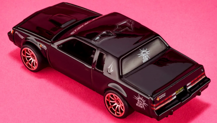 Машинка Premium Hot Wheels '87 Buick Regal GNX Run The Jewels Volcom Mattel Creations Collaboratory 1:64 HTT70 Black - Retromagaz, image 6