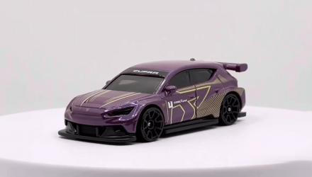 Машинка Базова Hot Wheels Seat Cupra e-Racer EV 1:64 HYW15 Purple - Retromagaz, image 2