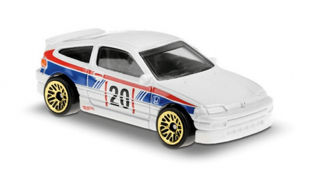 Машинка Базовая Hot Wheels '88 Honda CR-X Honda 1:64 GHC10 White - Retromagaz, image 2