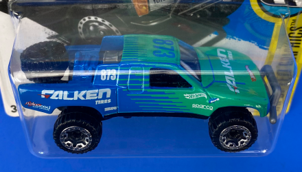 Машинка Базовая Hot Wheels Toyota Off-Road Truck Falken Speed Graphics 1:64 DTX61 Blue - Retromagaz, image 3