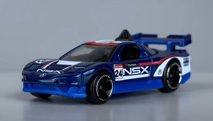 Тематическая Машинка Hot Wheels Acura NSX J-Imports 1:64 HWR57/HRT04 Blue - Retromagaz, image 2