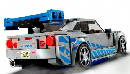 Конструктор Lego "Подвійний Форсаж" Nissan Skyline GT-R (R34) Speed Champions 76917 Новий - Retromagaz, image 5