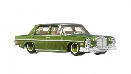 Машинка Premium Hot Wheels '72 Mercedes-Benz 280 SEL 4.5 AutoStrasse 1:64 HCK18 Green - Retromagaz, image 2