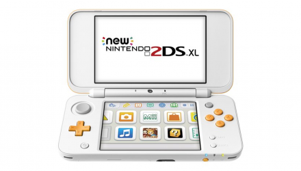 Консоль Nintendo 2DS XL New Модифицированная 32GB White Orange + 10 Встроенных Игр Б/У - Retromagaz, image 1