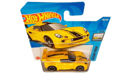 Машинка Базова Hot Wheels Lotus Sport Elise Factory Fresh 1:64 HCX44 Yellow - Retromagaz, image 2