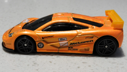 Тематична Машинка Hot Wheels McLaren F1 GTR Gran Turismo 1:64 FKF34 Orange - Retromagaz, image 4