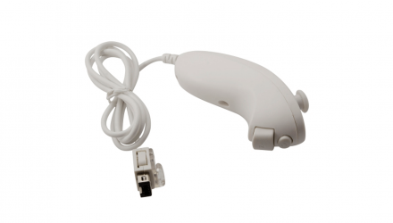 Контроллер Проводной Nintendo Wii Nunchuk RVL-004 White 1m Новый Витринный Вариант - Retromagaz, image 1