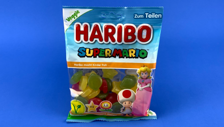 Конфеты Жевательные Haribo Super Mario Princess Peach Vegetarian Veggie - Retromagaz, image 1