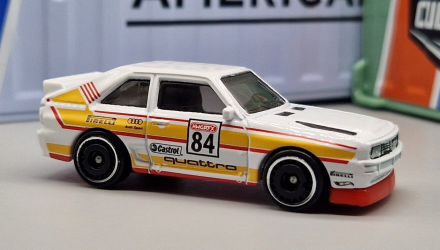 Машинка Базовая Hot Wheels '84 Audi Sport Quattro The `80S 1:64 HKJ66 White - Retromagaz, image 2