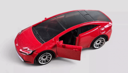 Тематическая Машинка Matchbox 2023 Toyota Prius Prime Moving Parts 1:64 FWD28/HVM75 Red - Retromagaz, image 1