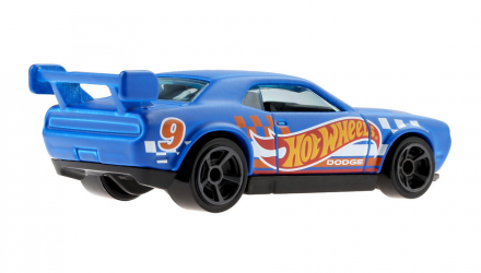 Машинка Базова Hot Wheels Dodge Challenger Drift Car Race Team 1:64 GRY22 Blue - Retromagaz, image 3