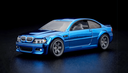 Машинка Premium Hot Wheels 2006 BMW M3 Red Line Club RLC 1:64 GXJ28 Blue - Retromagaz, image 1