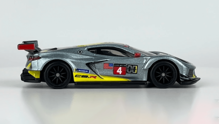 Машинка Premium Hot Wheels Corvette C8.R Race Day 1:64 HRV95 Silver - Retromagaz, image 4