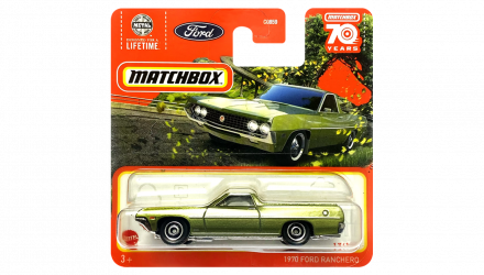 Машинка Большой Город Matchbox 1970 Ford Ranchero Roadtrip 1:64 HLC54 Green - Retromagaz, image 1