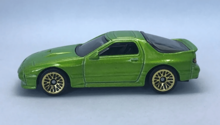 Машинка Базова Hot Wheels '89 Mazda Savanna RX-7 FC3S The `80S 1:64 HKG81 Green - Retromagaz, image 4