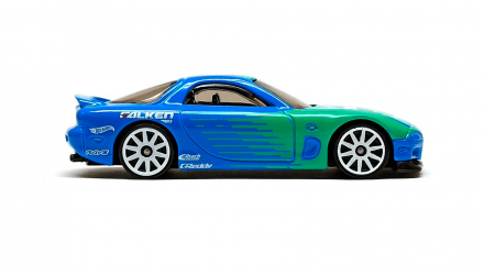 Машинка Базова Hot Wheels '95 Mazda RX-7 Fast & Furious Drift 1:64 HCV86 Blue - Retromagaz, image 5