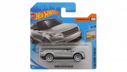 Машинка Базовая Hot Wheels Range Rover Velar Factory Fresh 1:64 FYB37 Silver - Retromagaz, image 1