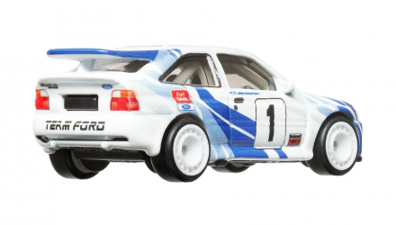 Машинка Premium Hot Wheels '93 Ford Escort RS Cosworth Boulevard 1:64 GJT68/HKF17 White - Retromagaz, image 3