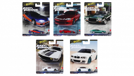 Набір Машинка Premium Hot Wheels Fast & Furious 2024-2 5шт - Retromagaz, image 1