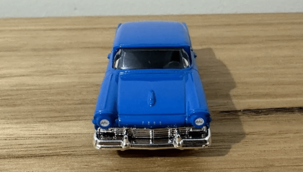 Машинка Большой Город Matchbox 1957 Ford Custom 300 Showroom 1:64 HVN86/HVL58 Blue - Retromagaz, image 4