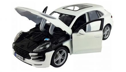 Машинка Bburago Porsche Macan 1:24 White - Retromagaz, image 3