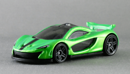 Машинка Базовая Hot Wheels McLaren P1 Exotics 1:64 FJY08 Green - Retromagaz, image 1