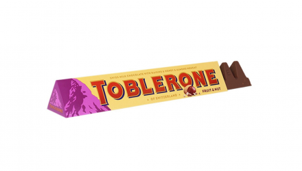 Шоколад Toblerone Молочный с Изюмом и Измельченым Орехом 100g - Retromagaz, image 3