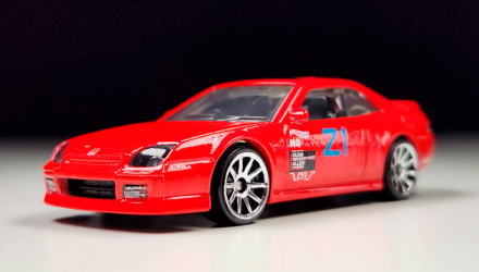 Тематическая Машинка Hot Wheels '98 Honda Prelude Japanese Classics 1:64 HLK16 Red - Retromagaz, image 2