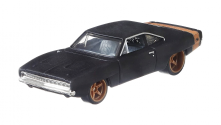 Машинка Premium Hot Wheels Dodge Charger Fast & Furious 1:64 GRL71 Black - Retromagaz, image 2