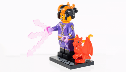 Конструктор Lego Фігурка Dungeons & Dragons Tiefling Sorcerer Collectible Minifigures 71047 coldnd-3 Новый - Retromagaz, image 2