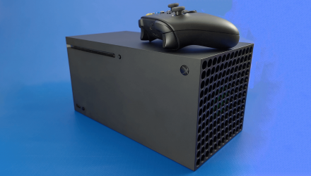 Набір Консоль Microsoft Xbox Series X 1TB Black Новий  + Геймпад Бездротовий Controller Shock Blue - Retromagaz, image 3