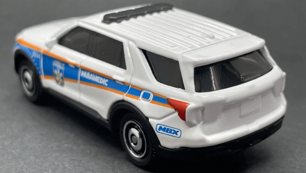 Машинка Большой Город Matchbox 2023 Ford Police Interceptor Utility Highway 1:64 HVN42 White - Retromagaz, image 2