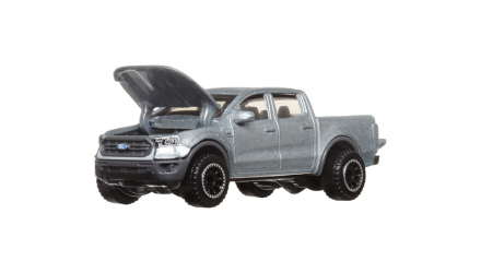 Тематическая Машинка Matchbox 2019 Ford Ranger Moving Parts 1:64 FWD28/HVN13 Silver - Retromagaz, image 7